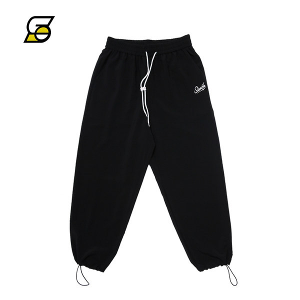 Széles mintás férfi nadrág fűzős