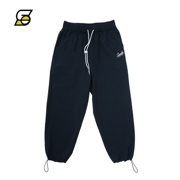 Széles mintás férfi nadrág fűzős