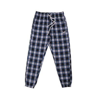 Férfi kockás húzózsinóros nadrág