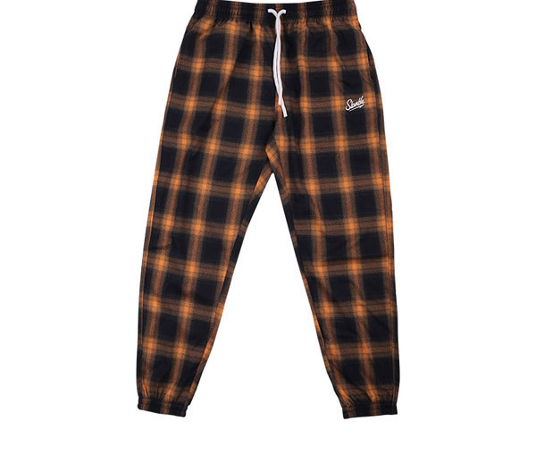 Férfi kockás húzózsinóros nadrág