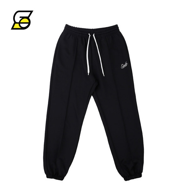 Muške široke hlače s elastičnim nogavicama i vezicama