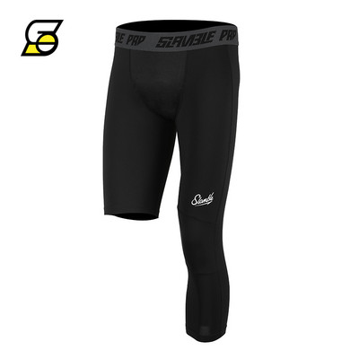 Sportiski vīriešu legingi ar platu gumiju - piemēroti sportam