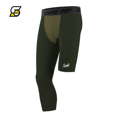 Sportiski vīriešu legingi ar platu gumiju - piemēroti sportam