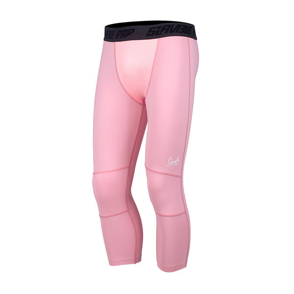 Férfi sport leggings sportolásra alkalmas felirattal