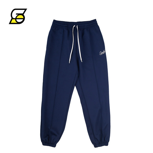 Férfi sport leggings sportolásra alkalmas felirattal