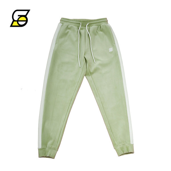 Ανδρικό παντελόνι με κορδόνια και μπορντούρα