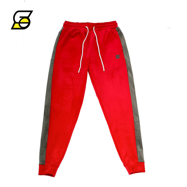 Ανδρικό παντελόνι με κορδόνια και μπορντούρα