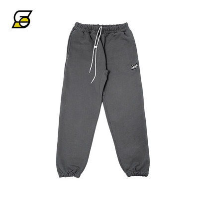 Téli férfi nadrág széles, fűzős modell