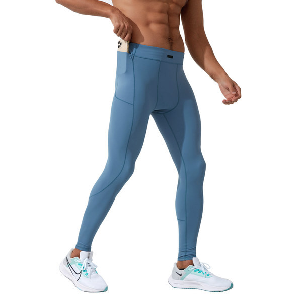 Vīriešu elastīgie legingi ar kabatu
