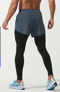 Dvodijelne sportske kratke hlače za muškarce s džepom