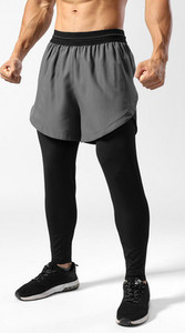 Sportiski vīriešu šorti ar legingiem - vairākas krāsas