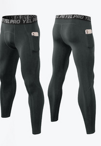 Vyriški sportiniai antblauzdžiai su šiltu pamušalu ir šonine kišene