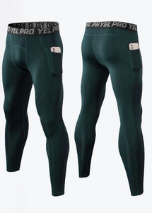 Vyriški sportiniai antblauzdžiai su šiltu pamušalu ir šonine kišene