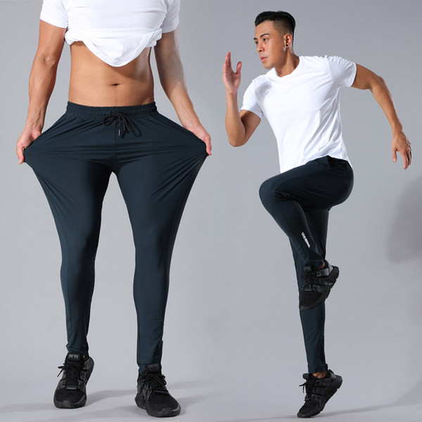 Φαρδή  ανδρικό παντελόνι  με στάμπα και κορδόνια