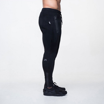 Vīriešu treniņbikses ar kabatu un saitēm