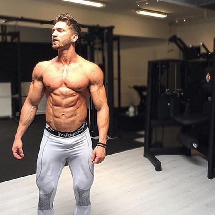 Muške sportske tajice pogodne za fitness