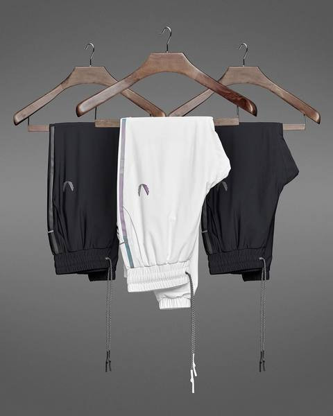 Ikdienas vīriešu bikses divās krāsās