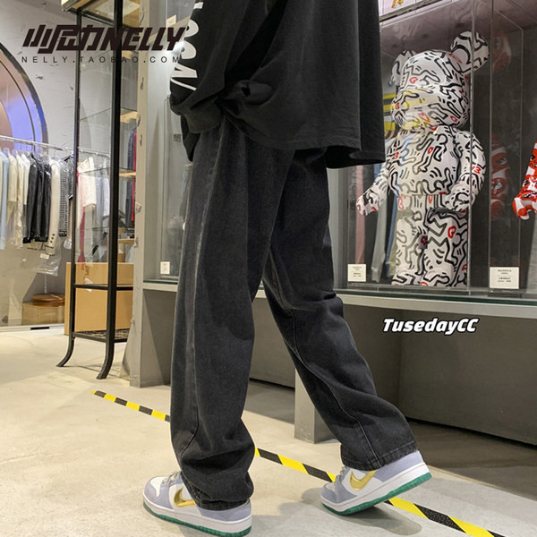 Vīriešu bikses - plats modelis