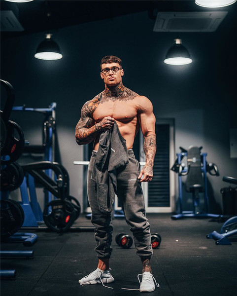 Αθλητικό ανδρικό παντελόνι με κορδόνια