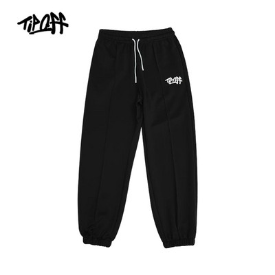 Sporta bikses ar gumiju kājās un uzrakstu vīriešiem