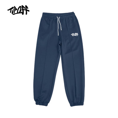 Sporta bikses ar gumiju kājās un uzrakstu vīriešiem