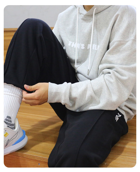 Platas vīriešu bikses ar mežģīnēm sporta modelis