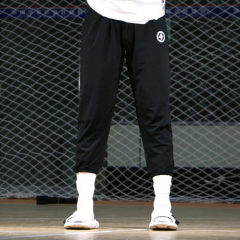Мъжки панталони спортен модел с щампа
