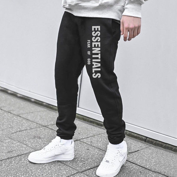 Vīriešu bikses ar divkrāsu uzrakstiem