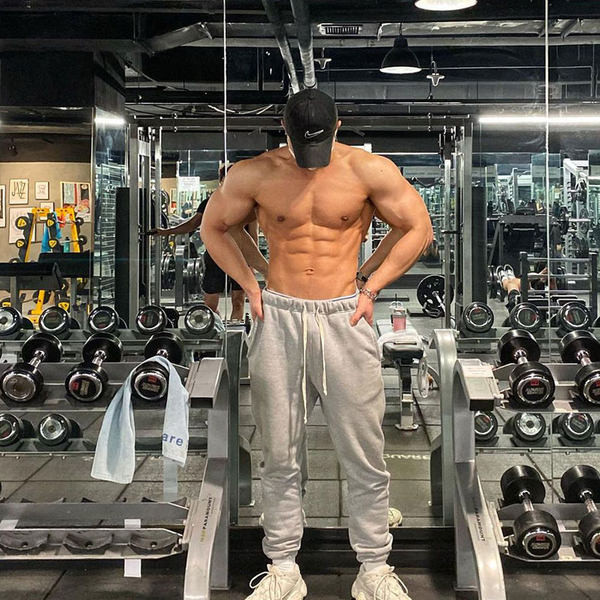 Ανδρικό παντελόνι με κορδόνια