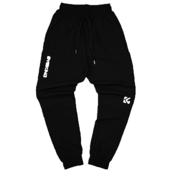 Brīvas vīriešu treniņbikses ar aukliņu un kabatu