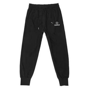 Vīriešu bikses ar šņorēm un sporta modeļa kabatu