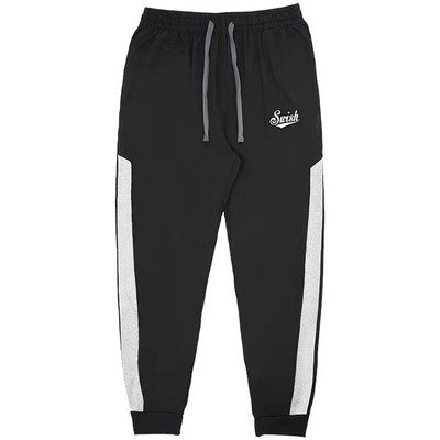 Férfi sportnadrág két színben - szegéllyel