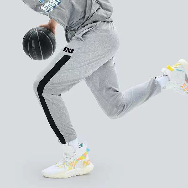 Férfi sportnadrág két színben - szegéllyel