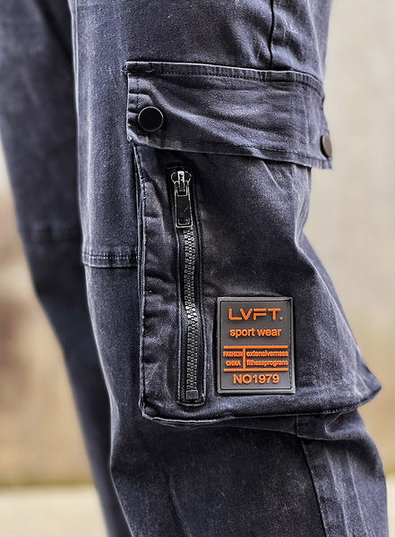 Casual παντελόνι με ελαστικό πόδι