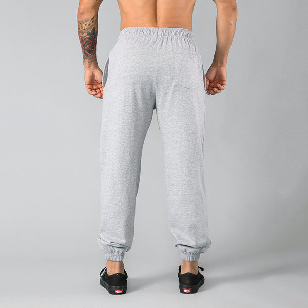 Vīriešu pavasara-rudens sporta bikses ar šņorēm