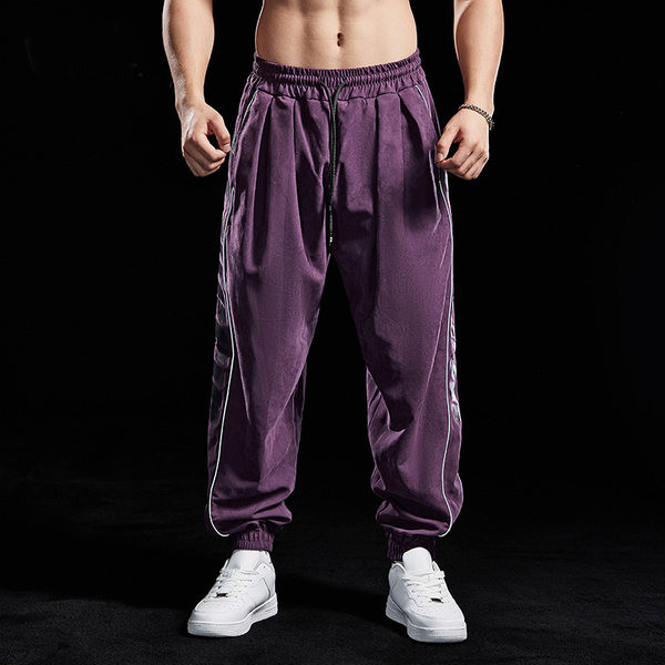 Vīriešu sporta bikses ar platām šņorēm