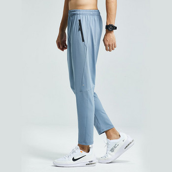 Нов модел спортен панталон с джоб и закопчаване с цип за мъже 