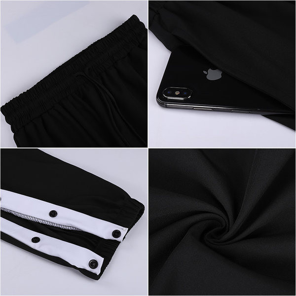 Ανδρικό παντελόνι με κουμπιά και μπορντούρα