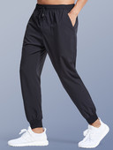 Ikdienas vīriešu bikses - ar kabatu un šņorēm