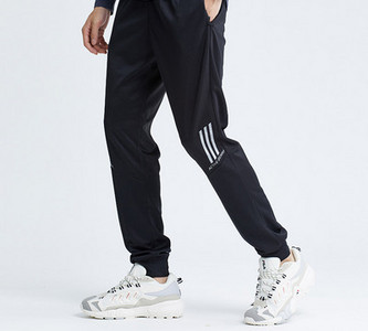 Ikdienas vīriešu bikses - ar kabatu un šņorēm