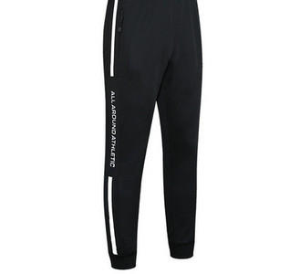 Αθλητικό παντελόνι με μπορντούρες και γράμματα