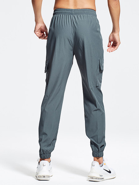 Sportos férfi nadrág zsebekkel