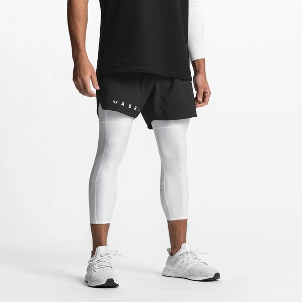 Ανδρικό αθλητικό σορτς - με επιγραφή