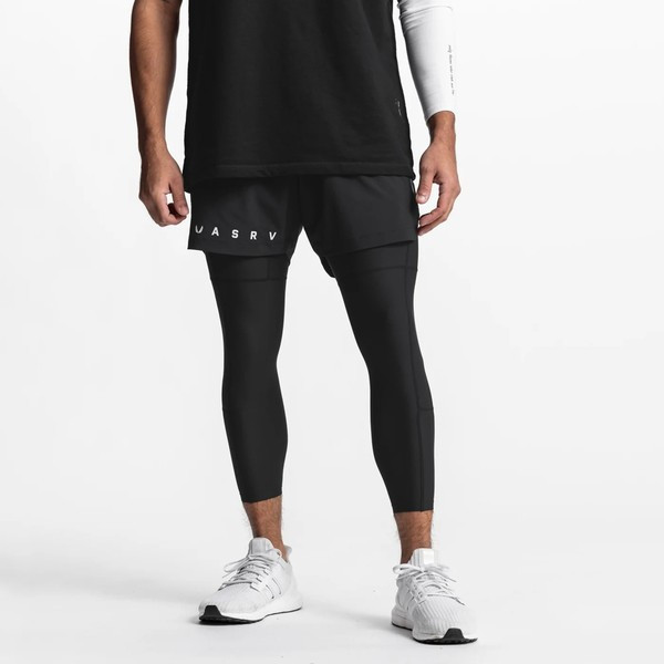 Ανδρικό αθλητικό σορτς - με επιγραφή