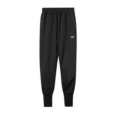 Sportiskas vīriešu bikses - ar šņorēm un kabatu