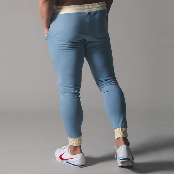 Férfi melegítőnadrág fűzős cipzáras zsebbel