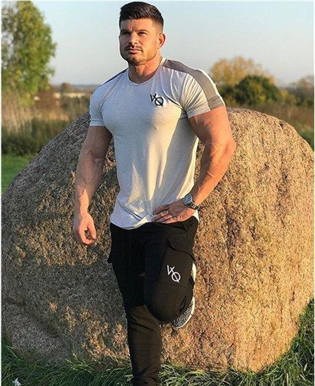 Vīriešu apakšdaļa ar kabatu divās krāsās