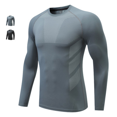 Men`s sports blouse fitted model with long sleeves