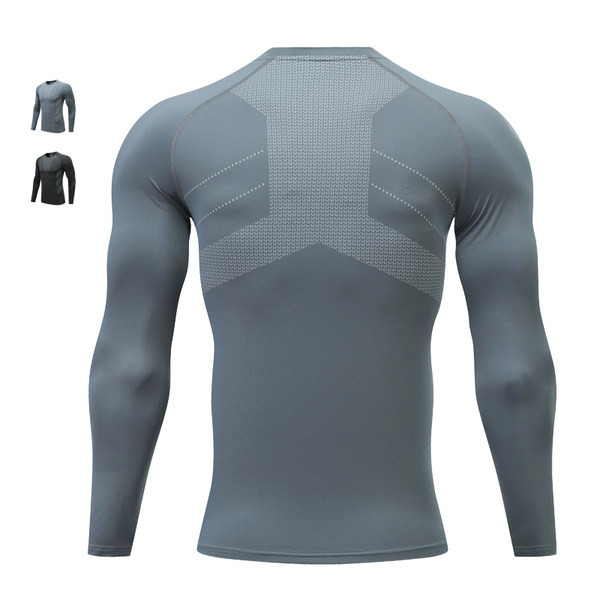 Vyriškos sportinės palaidinės modelis ilgomis rankovėmis