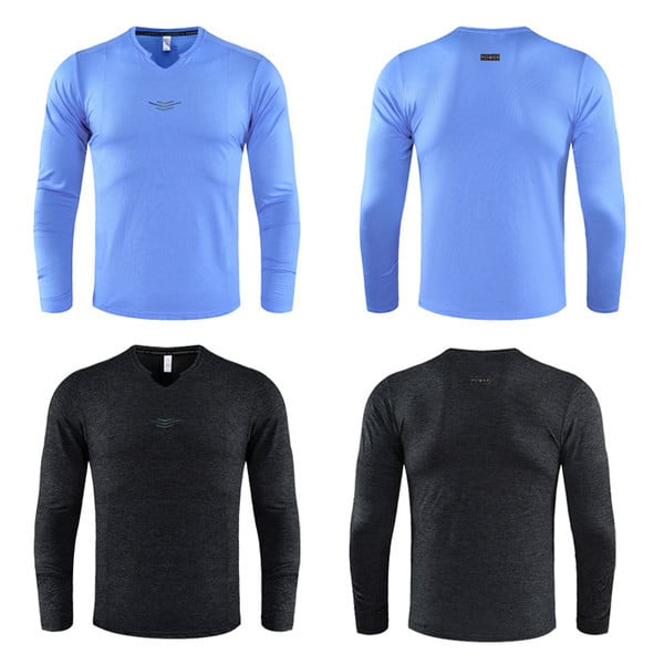 Vyriška sportinė palaidinė su V formos iškirpte